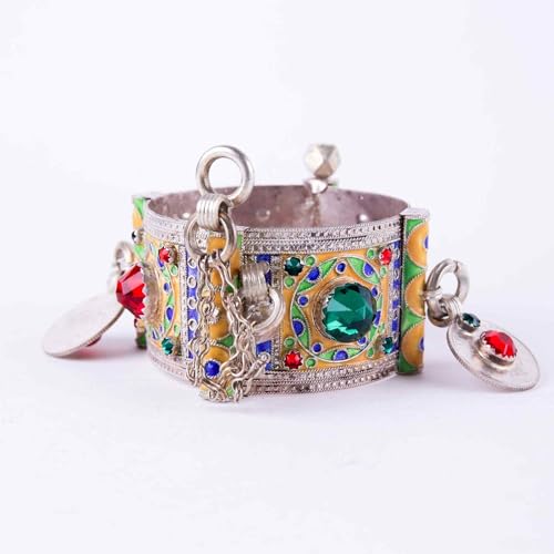 Authentic Berber Silver Cuff Bracelet