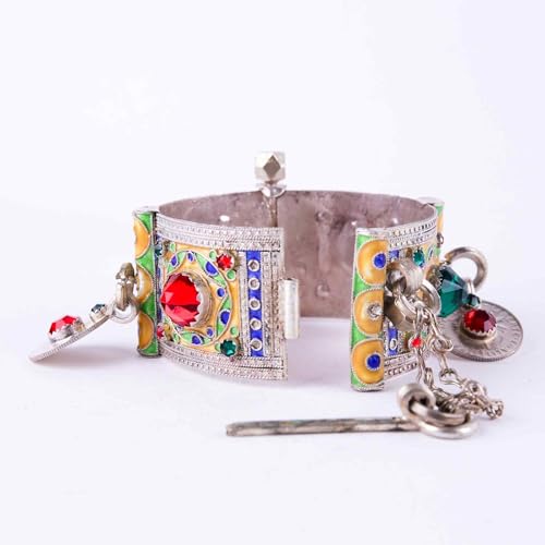 Authentic Berber Silver Cuff Bracelet