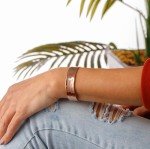 Handcrafted Hammered Turkish Copper Bracelet for Pain Relief