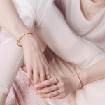 Elegant Gold Bar Cuff Bracelet for Women