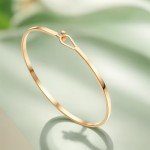 Elegant Gold Bar Cuff Bracelet for Women