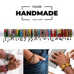 Handmade Morocco Flag Beaded Bracelet – Adjustable Design
