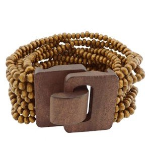 Boho Wooden Beaded Bracelets for Women