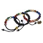7 Chakra Beaded Healing Bracelet for Women