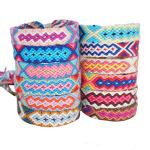Colorful Adjustable Woven Friendship Bracelets Set