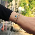 Handmade Braided Seed Bead Boho Friendship Bracelet