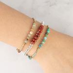 Handmade Braided Seed Bead Boho Friendship Bracelet