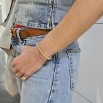 Handmade 14kt Gold Filled Stretch Bracelet