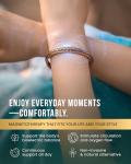 Adjustable Copper Magnetic Bracelet for Men & Women