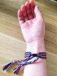 12 PCS Colorful Woven Friendship Bracelets for Girls