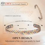 Feather Design Copper Magnetic Bracelet for All