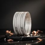 Boho Vintage Tribal Indian Silver Bracelet Set