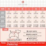 KYEESE Gingham Dog Sweater for Small Dogs