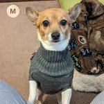 KYEESE Gingham Dog Sweater for Small Dogs