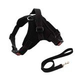 Adjustable No-Pull Dog Safety Harness and Leash Set
