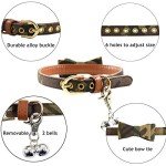 Bow Tie Dog Collar and Leash Set - 3PCS
