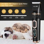 High-Power, Low Noise Rechargeable Dog Grooming Clipper