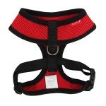 Puppia Soft Medium Dog Harness in Red