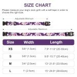 Mercano Adjustable Soft Nylon Dog Collar - Floral Pink