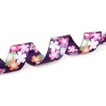 Mercano Adjustable Soft Nylon Dog Collar - Floral Pink