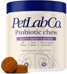 Pork Flavor Probiotic Chews for Dogs - 30 Count