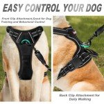 BARKBAY Heavy Duty No Pull Dog Harness - Large