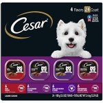 Cesar Wet Dog Food Variety Pack, 3.5 oz Trays