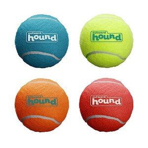 Outward Hound Dog Squeaker Balls - Set of 4