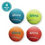 Outward Hound Dog Squeaker Balls - Set of 4