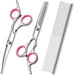 Safety Round Tip Dog Grooming Scissors Set
