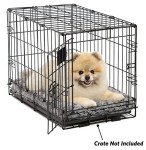 Deluxe Plush Dog & Cat Beds for Crates