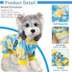 Cozy 4-Piece Dog Pajamas for Small Pups