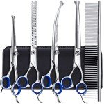 6-in-1 Stainless Steel Dog Grooming Scissors
