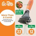 GoPets Dual-Sided Professional Comb for Pets