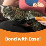 GoPets Dual-Sided Professional Comb for Pets