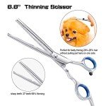 SCEDREAM 5-in-1 Safety Pet Grooming Scissors