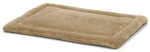 Cozy 18-Inch Micro Terry Pet Bed in Taupe