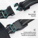 Reflected Adjustable No Pull Dog Harness - Pink