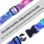 Adjustable Galaxy Collar and Leash Set for Pets