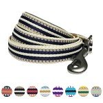 Blueberry Pet Reflective Dog Leash – Olive/Blue-Gray