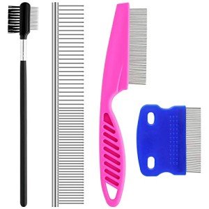 GUBCUB 2-in-1 Grooming Brush for Small Dogs