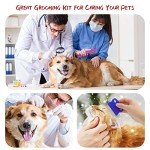 GUBCUB 2-in-1 Grooming Brush for Small Dogs