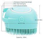 Soft Bath Massage Brush for Dogs and Cats