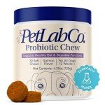 PetLab Co. Salmon Probiotics for Dogs - 30 Chews