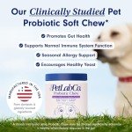 PetLab Co. Salmon Probiotics for Dogs - 30 Chews