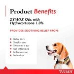 Zymox Ear Solution for Dogs and Cats, 1.25oz