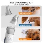 Oneisall 7-in-1 Dog Grooming Kit with Vacuum