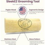 Sleekez Pet Grooming Brush for Cats and Dogs
