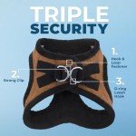 Cozy Step-In Plush Dog Harness for Small Dogs