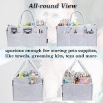 Pet Grooming Tote Bag for Travel and Supplies